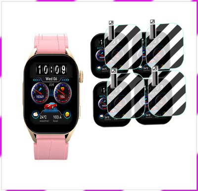daffin Screen Guard for Fire Boltt Emperor Smartwatch(Pack of 4)