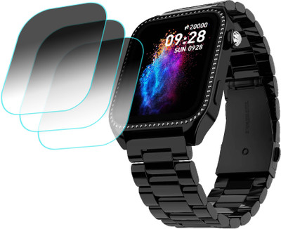 TWUAOP Screen Guard for FIRE BOLTT XELOR SMARTWATCH(Pack of 3)