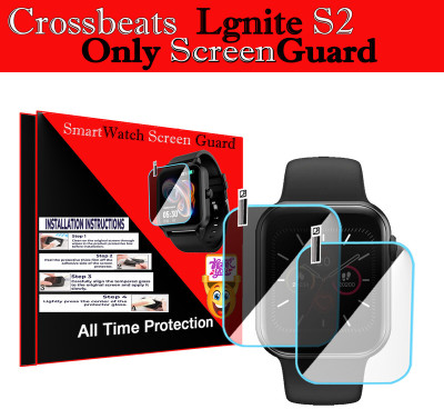 HIDEOUS Screen Guard for Crossbeats Ignite S2(Pack of 2)