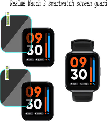 EJZATI Screen Guard for Realme Watch 3 smartwatch(Pack of 2)