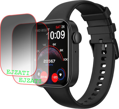 EJZATI Screen Guard for FIRE BOLTT RING 2 SMARTWATCH(Pack of 2)
