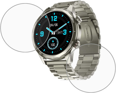MOKPLZ Screen Guard for NOISEFIT METTALIX SMARTWATCH(Pack of 2)
