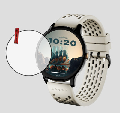 EJZATEX Screen Guard for BOULT STRIKER PLUS SMARTWATCH, SCREEN GUARD(Pack of 1)