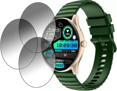 TWUAOP Screen Guard for GIZMORE GIZFIT CURVE SMARTWATCH(Pack of 3)