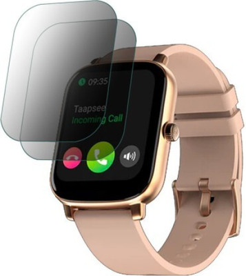 Aaruteck Screen Guard for SMARTWATCH Noise ColorFit Icon Buzz(Pack of 2)