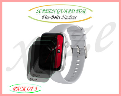 XAZE Screen Guard for Fire-Boltt Nucleus Smartwatch(Pack of 3)