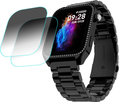 TWUAOP Screen Guard for FIRE BOLTT XELOR SMARTWATCH(Pack of 2)