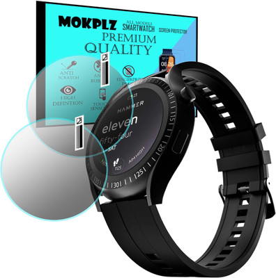 MOKPLZ Screen Guard for HAMMER PULSE ACE PLUS SMARTWATCH(Pack of 2)