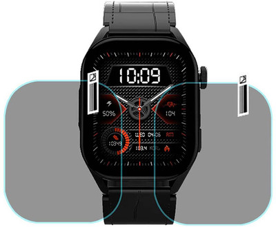 MOKPLZ Screen Guard for FIRE BOLTT EMPEROR SMARTWATCH(Pack of 2)