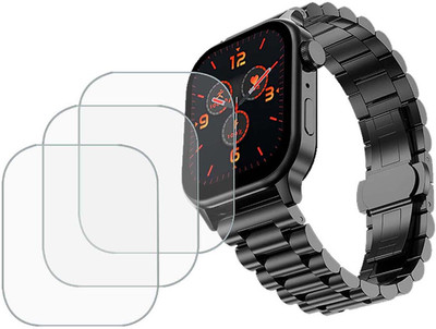 MOKPLZ Screen Guard for FIRE BOLTT RISE LUXE SMARTWATCH(Pack of 3)