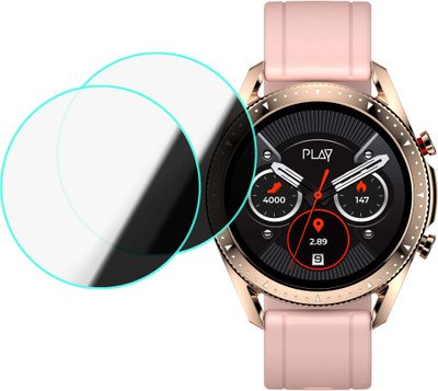 MOKPLZ Screen Guard for PLAYFIT DIAL 2 SMARTWATCH(Pack of 2)