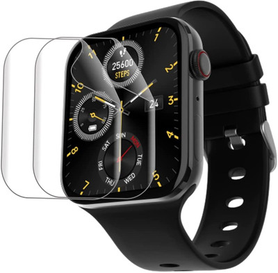 OVMYX Screen Guard for Fire-Boltt Unity (NEW LAUNCH) Large Display of 4.64 cm (1.83 inch)Bluetooth Calling Watch(Pack of 2)