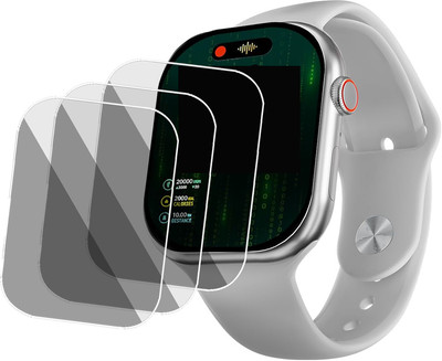 XAZE Screen Guard for Crossbeats Ignite Nexus Smartwatch(Pack of 3)