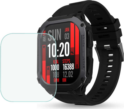 MOKPLZ Screen Guard for PEBBLE BRAVO SMARTWATCH(Pack of 1)