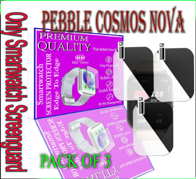daffin Screen Guard for Pebble Cosmos Nova(Pack of 3)