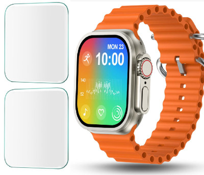 CUBES Screen Guard for Pebble Enigma Smart watch | 2.01 Inch | Soft and Flexible | Touch Sensitive | Unbreakable | Ultra Thin High Grade TPU Film (Not a Glass Tempered)(Pack of 2)