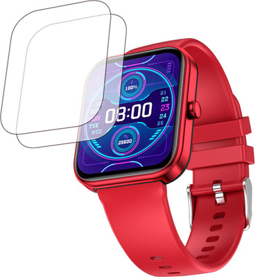 ejzatex Screen Guard for Fire-Boltt Wonder Smartwatch screen guard(Pack of 2)