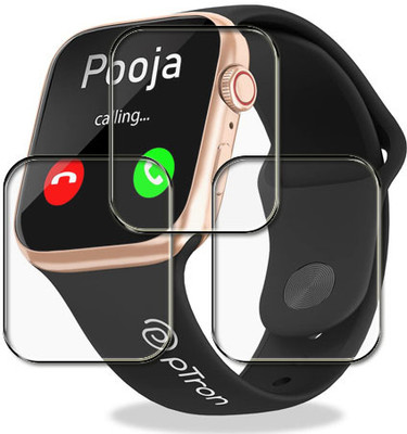 tombik Screen Guard for AS19:- pTron Force X12s Smartwatch(Pack of 3)