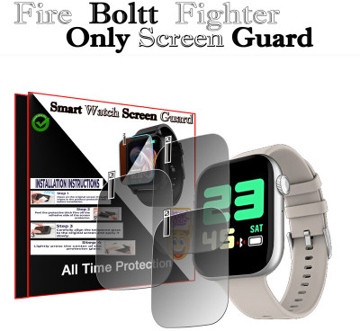 daffin Screen Guard for Fire Boltt Fighter(Pack of 3)