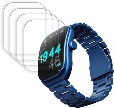 SOMTONE Screen Guard for Boult Trail 2.01 inch Smartwatch Screen Protector | Anti-Scratch | Edge to Edge Full Coverage | 9H Hardness | Screen Guard(Pack of 4)