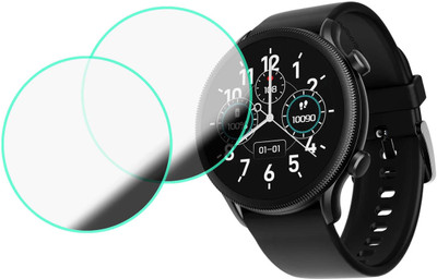 MOKPLZ Screen Guard for BOAT LUNAR SPACE PLUS SMARTWATCH(Pack of 2)