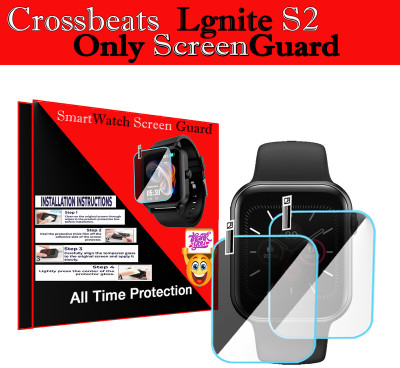 HIDEOUS Screen Guard for Crossbeats Ignite S2(Pack of 2)
