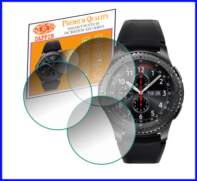 daffin Screen Guard for SAMSUNG Gear S3 Frontier(Pack of 3)