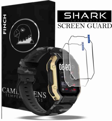 KANCHA Screen Guard for FIRE BOLTT SHARK SMARTWATCH(Pack of 2)