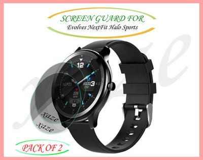XAZE Screen Guard for Evolves NextFit Halo Sports Smartwatch(Pack of 2)