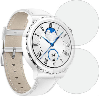 LIGHTWINGS Screen Guard for Huawei Watch GT3 Pro Smartwatch(Pack of 2)