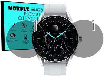 MOKPLZ Screen Guard for FIRE BOLTT INVINCIBLE PLUS SMARTWATCH(Pack of 2)