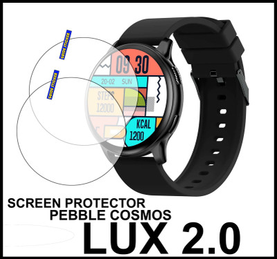 TWUAOP Screen Guard for PEBBLE COSMOS LUX 2.0(Pack of 2)