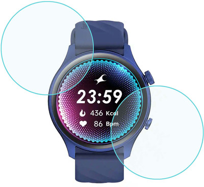 MOKPLZ Screen Guard for FASTRACK VIVID PRO SMARTWATCH(Pack of 2)