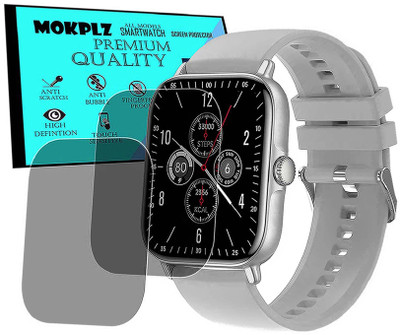 MOKPLZ Screen Guard for GIZMORE GIZFIT FLASH SMARTWATCH(Pack of 2)