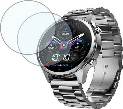 GPTECK Screen Guard for NoiseFit Halo Plus Smart Watch Screen Guard(Pack of 2)