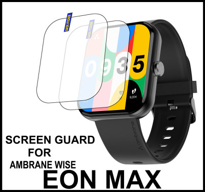 TWUAOP Screen Guard for AMBRANE WISE EON MAX(Pack of 2)