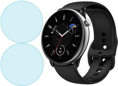 CUBES Screen Guard for Amazfit GTR Mini | 1.28 Inch | Soft and Flexible | Touch Sensitive | Unbreakable | Ultra Thin| Edge To Edge TPU Film ( Not a Tempered Glass )(Pack of 2)