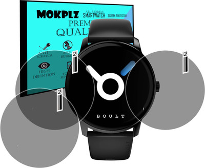 MOKPLZ Screen Guard for BOULT COSMIC R SMARTWATCH(Pack of 3)