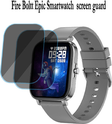 EJZATI Screen Guard for Fire Boltt Epic Smartwatch(Pack of 2)