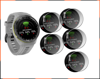 HIDEOUS Screen Guard for GARMIN APPROACH S70(Pack of 5)