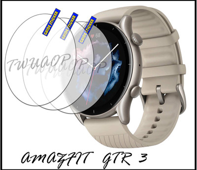 TWUAOP Screen Guard for AMAZFIT GTR 3(Pack of 3)