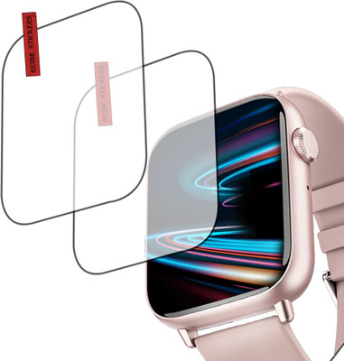 ejzatex Screen Guard for FIRE BOLTT NINJA FIT PRO SMARTWATCH, SCREEN GUARD(Pack of 2)