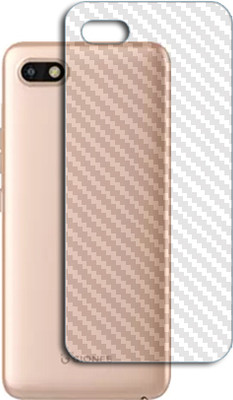 MUTAALI Back Screen Guard for GIONEE F205 Back Carbon Fiber Skin with camera lens(Pack of 1)