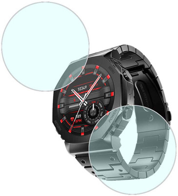 MOKPLZ Screen Guard for FIRE BOLTT OBSIDIAN SMARTWATCH(Pack of 2)