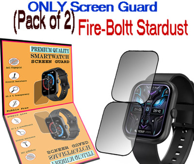 daffin Screen Guard for Fire Boltt Stardust(Pack of 2)