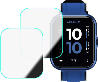 MOKPLZ Screen Guard for PLAYFIT DIAL 3 PRO SMARTWATCH(Pack of 2)