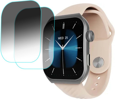 TWUAOP Screen Guard for BOAT ULTIMA VOGUE SMARTWATCH(Pack of 2)