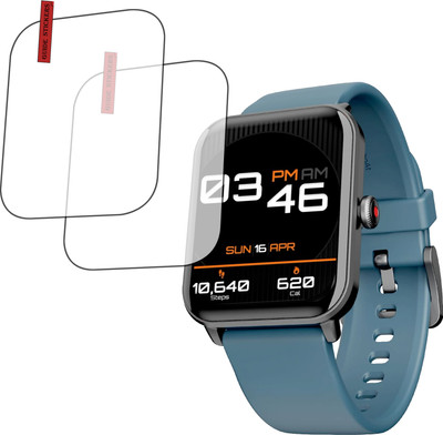 ejzatex Screen Guard for BOAT WAVE FURY SMARTWATCH, SCREEN GUARD(Pack of 2)