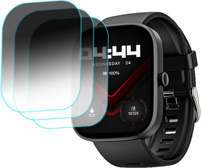 TWUAOP Screen Guard for BOAT WAVE CONVEX SMARTWATCH(Pack of 3)