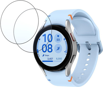 DVTECH Screen Guard for Samsung Galaxy Watch FE Crystal Clear(Pack of 2)